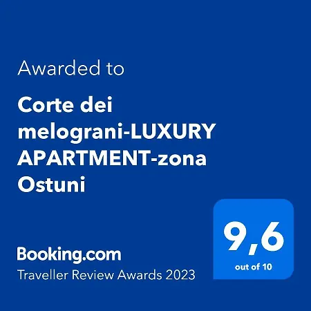 Appartamento Corte Dei Melograni-luxury Apartment-zona Ostuni Montalbano (Apulia)